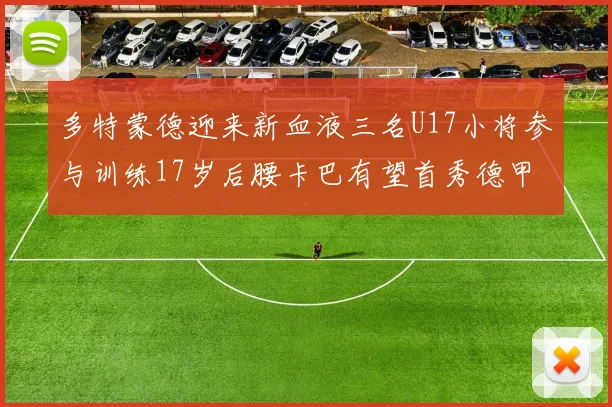 多特蒙德迎来新血液三名U17小将参与训练17岁后腰卡巴有望首秀德甲